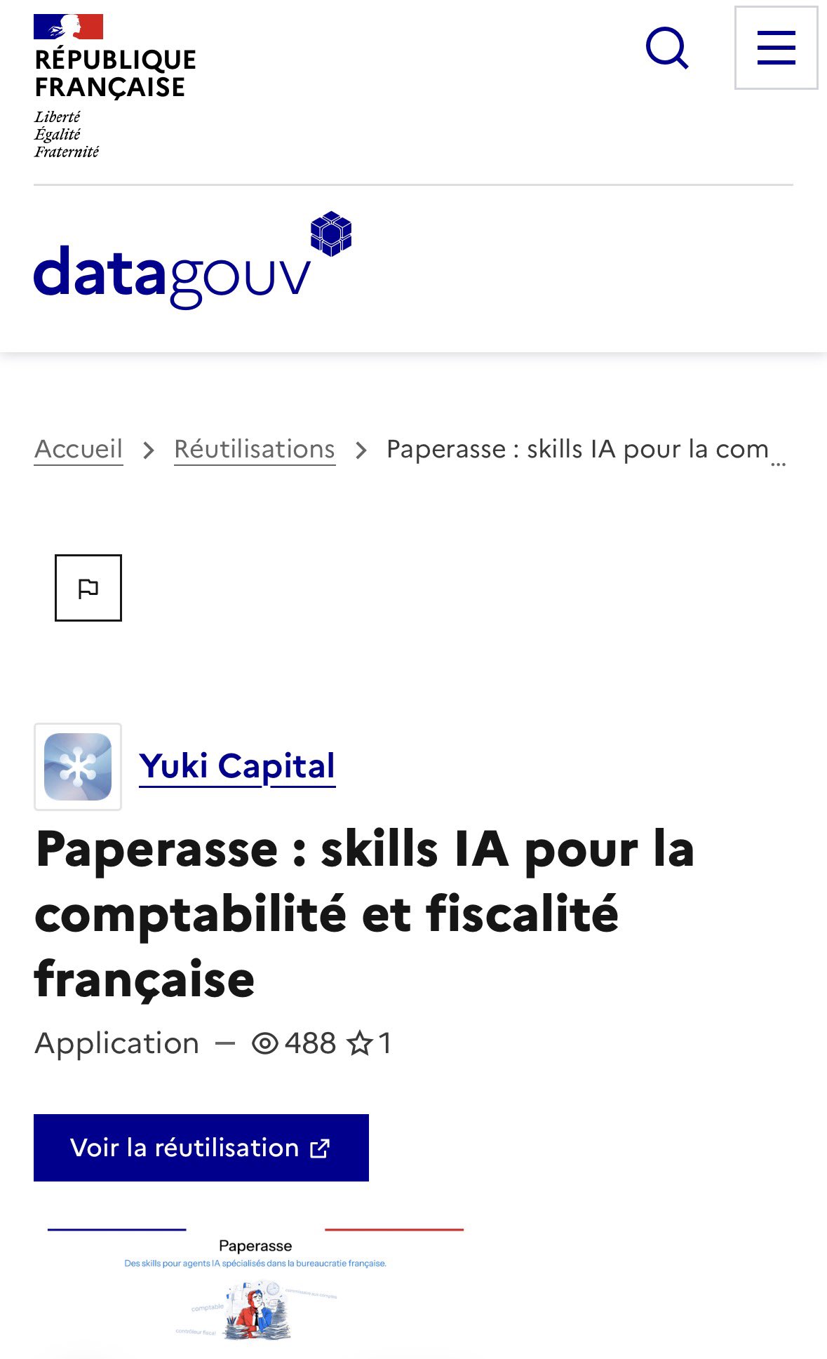Paperasse: francia nyílt forrású adó-skill Claude-hoz